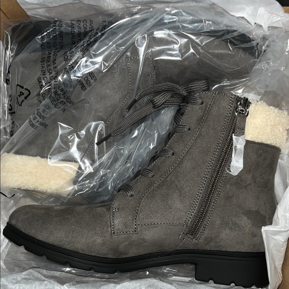 Dr. Scholl's Essential Collection Grey Boots - Picture 1 of 7